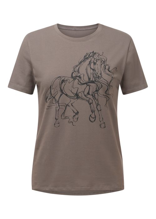 EQL Women's Horse Dance Tee - Mink