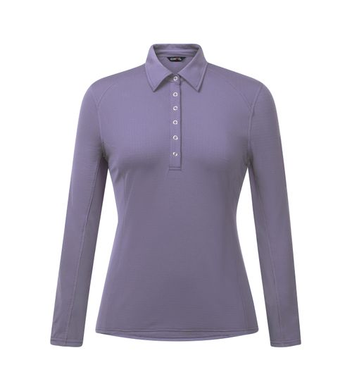 Kerrits Women's In A Snap Long Sleeve Clinic Shirt - Wild Orchid