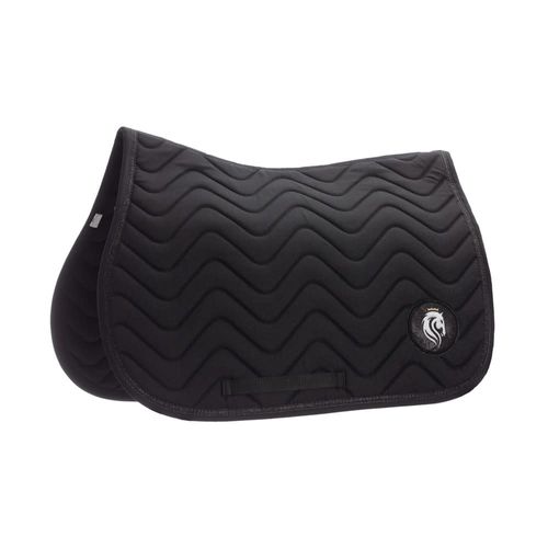 Equinavia Glam All Purpose Saddle Pad - Black/Silver