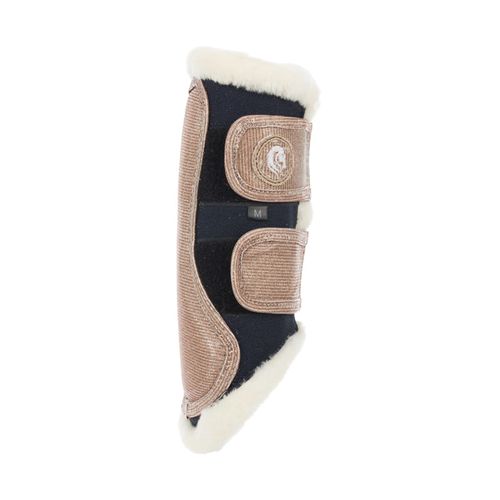 Equinavia Glam Brushing Boots - Navy/Gold