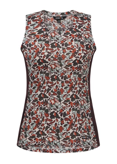 Kerrits Women's Breeze Ice Fil Tank - Terracotta Springtime