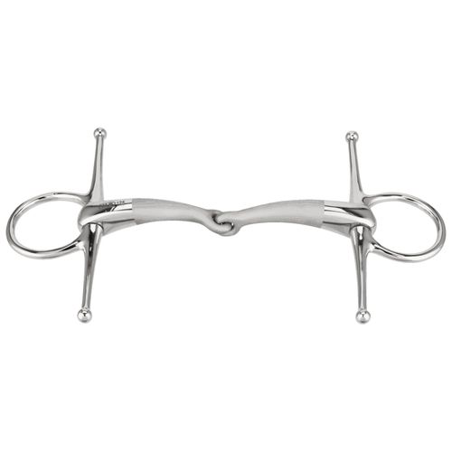 Herm Sprenger Satinox 14mm Stainless Steel Single Joint Full Cheek