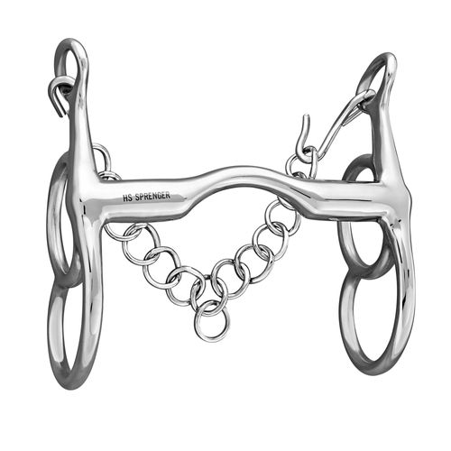 Herm Sprenger 19mm Stainless Steel Ported Fixed Cheek Butterfly Liverpool