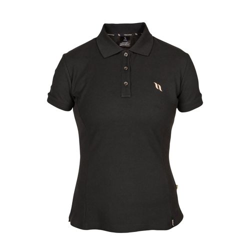 Back on Track Women's Anne Polo Shirt - Black