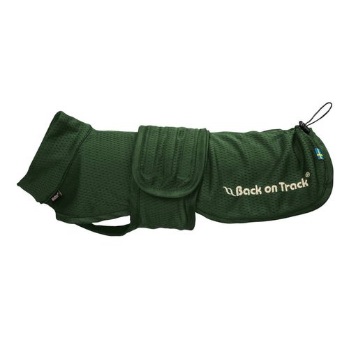 Back on Track Buddy Mesh Long Dog Coat - Green