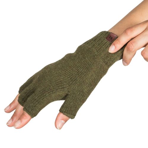 Back on Track Vibe Half-Finger Gloves - Olive