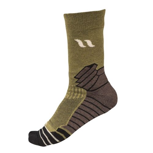 Back on Track Rowan Crew Sock - Olive Green