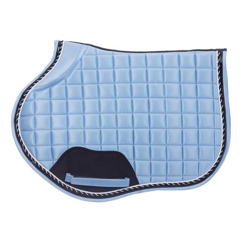 Equinavia Copenhagen Stay Put All Purpose Saddle Pad - Bluestone Blue