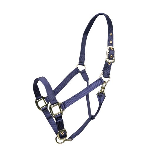 Shires ARMA Adjustable Nylon Halter - Navy