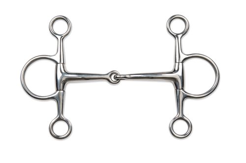 Shires Full Cheek w/Rings Jointed Mouth