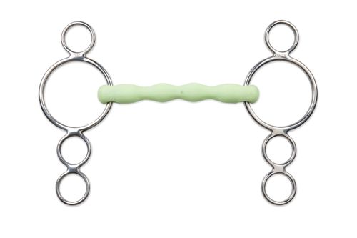 Shires Equikind  Flexible Mullen Three Ring