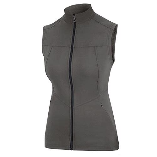 READY TO SHIP: Irideon Women's Katrina Techfleece Vest - Small - Truffle