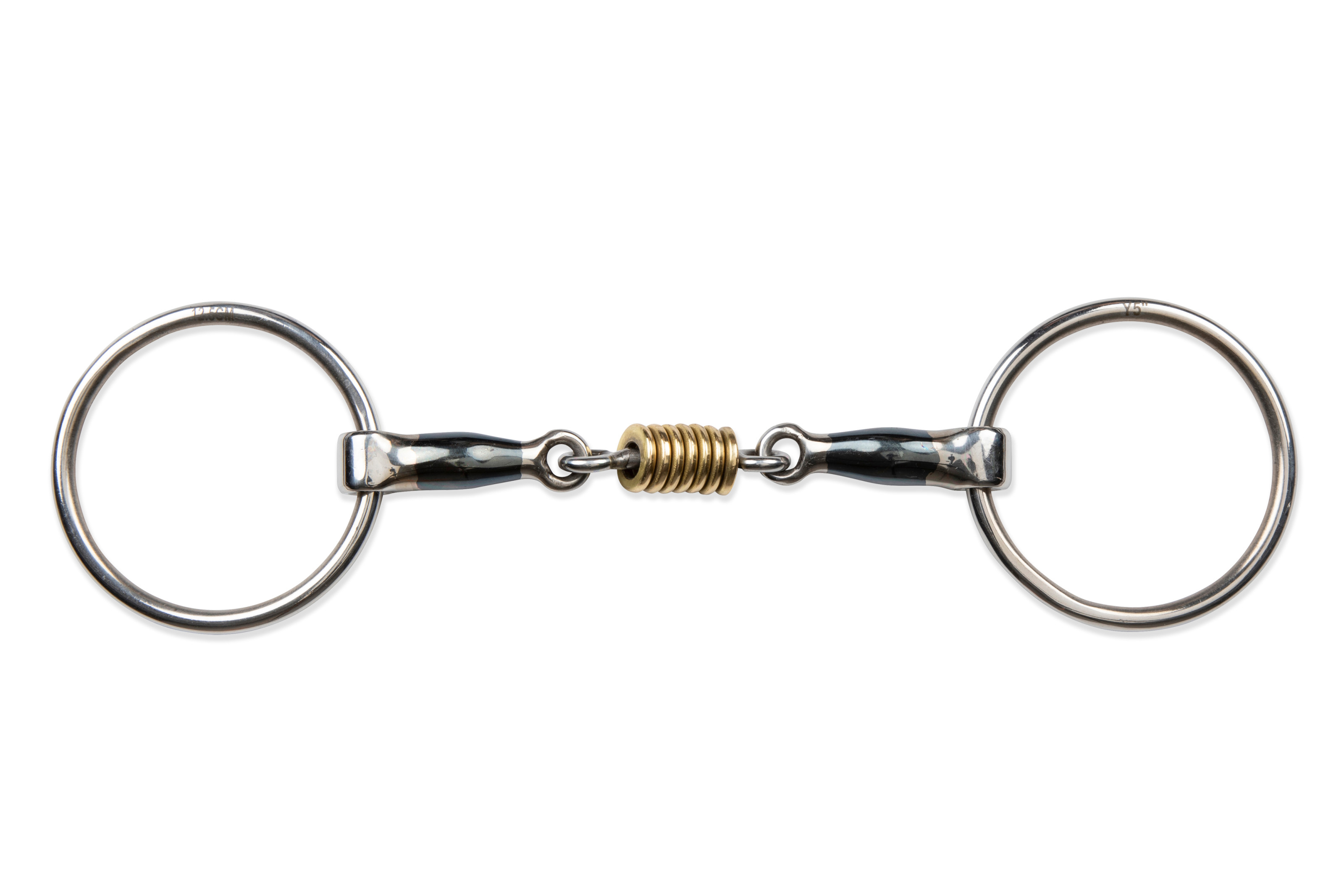 Shires Flat Ring Eggbutt Trensengebiss Für Pferde – Dünnes Mundstück Für Mehr Komfort (Größe 5)