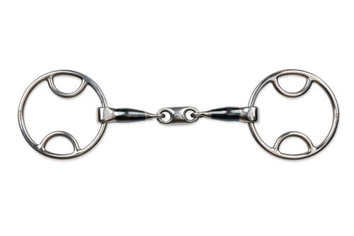 Shires Blue Sweet Iron Bevel Bit w/Lozenge