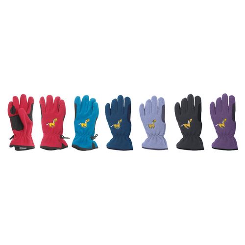 Equistar Kids' EquiStar Pony Fleece Glove - Purple