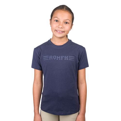 Romfh Kids' Romfh Logo Tee - Navy