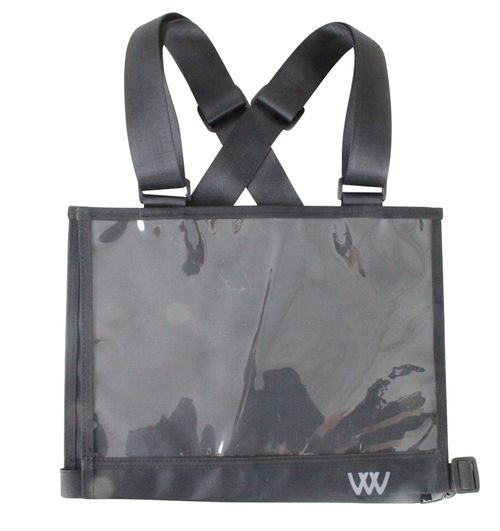 Woof Wear Eventing Bib Number Holder - Black