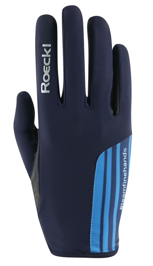 Roeckl Messara Riding Gloves - Navy