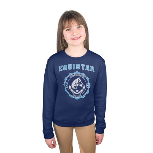 Equistar Kids' Graphic Sweatshirt - Navy