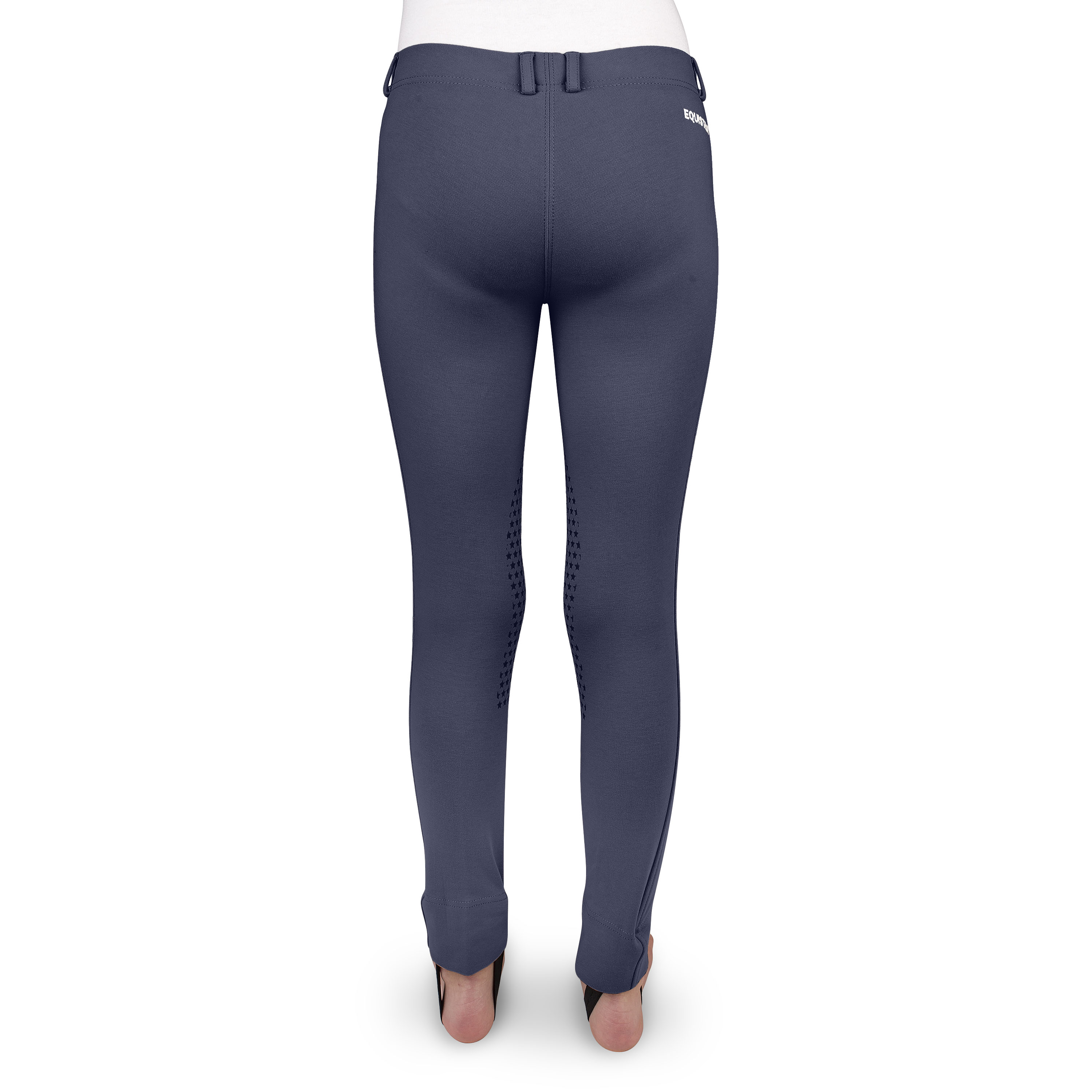 Pantaloni Equestri Horze Nora Kids - Jods Con Toppe Ginocchia In Pelle - Foto 3