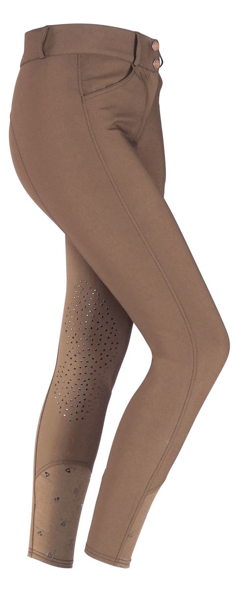 BARGAIN: Shires Aubrion Women's Derby Breeches - 24 - Tan