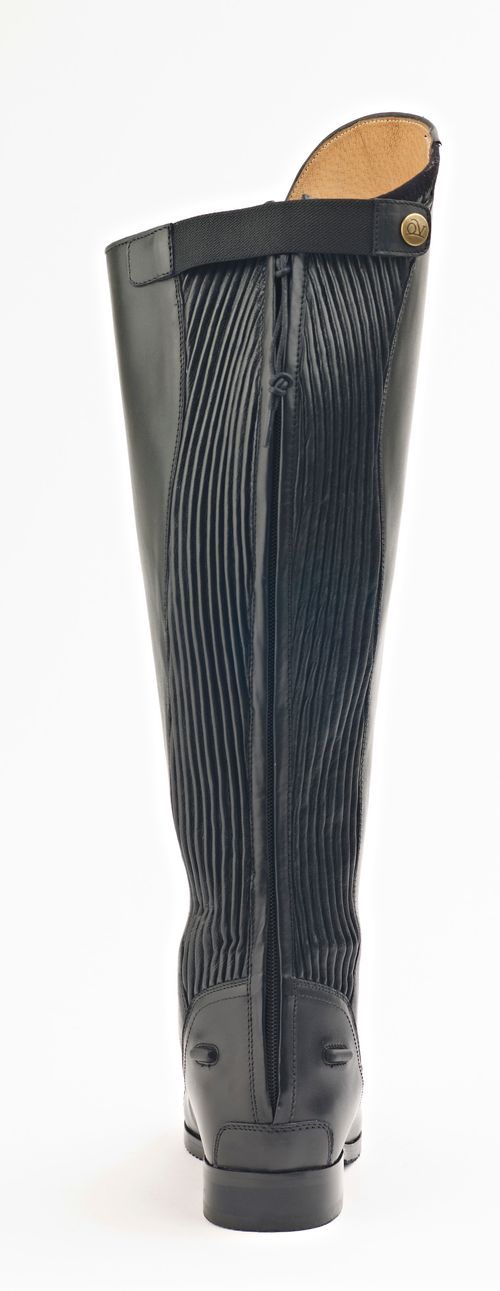 OUTLET: Ovation Women's Flex Plus Field Boot - 6 Wide Short - Black