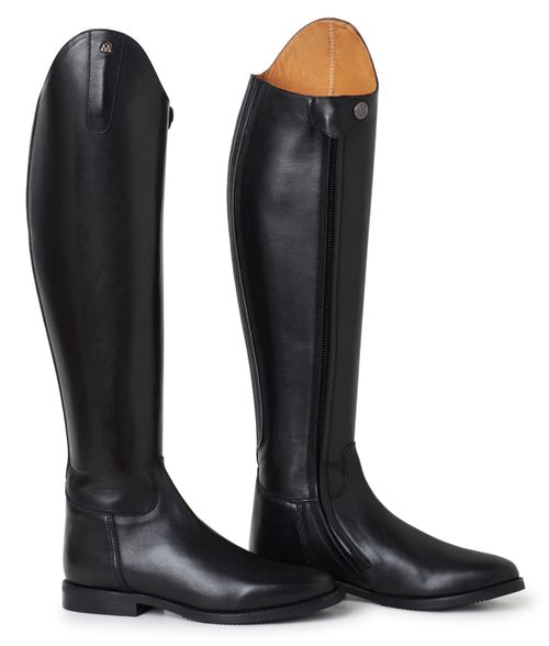 OVERSTOCK: Mountain Horse Women's Serenade Dressage Boot - 37 Slim Regular - Black