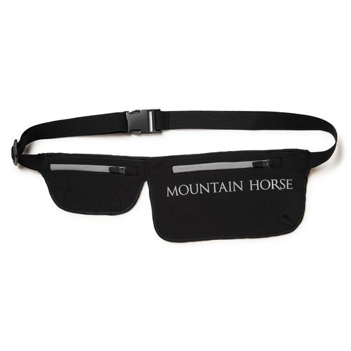 OUTLET: Mountain Horse Double Waist Bag - One Size - Black