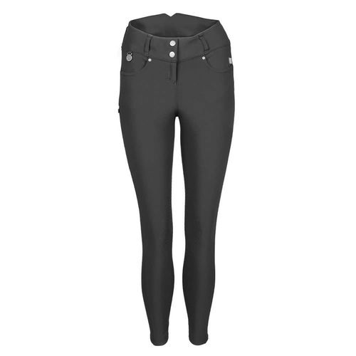 OVERSTOCK: Back on Track Women's Julia Knee Patch Breeches - 16 - Black