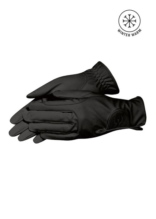 OVERSTOCK: Kerrits Winter Circuit Riding Gloves - X Large - Black