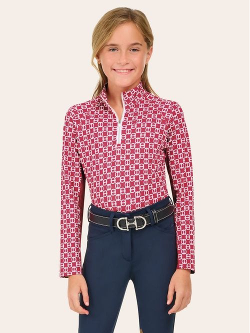 RJ Classics Kids' Libby Jr Long Sleeve Tech Shirt - Fruit Punch Chain