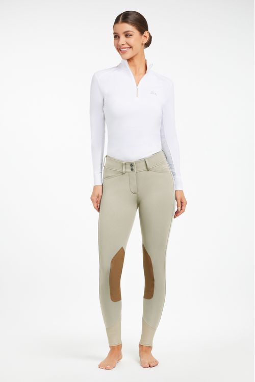 RJ Classics Women's Gracie Knee Patch Breeches - Sand