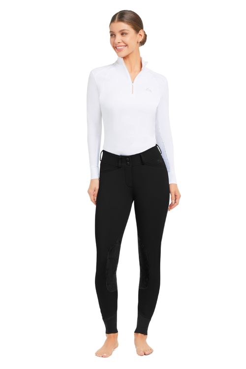 RJ Classics Women's Gracie Knee Patch Breeches - Black