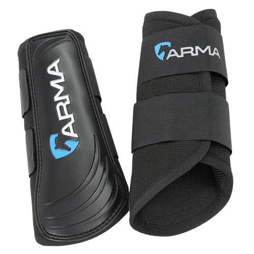 OUTLET: Shires ARMA Air Motion Brushing Boots - Horse - Black