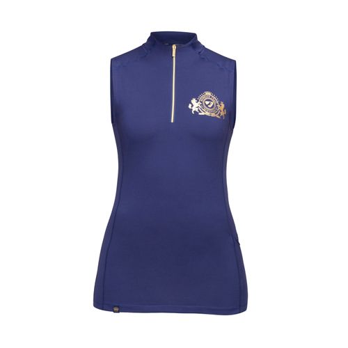 Shires Aubrion Women's Team Sleeveless Sun Shirt - Midnight