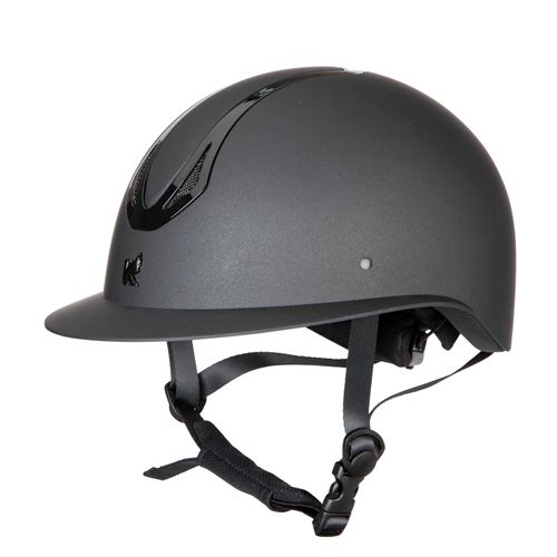 Shires Karben Sonic Silvia Wide Peak Helmet - Black
