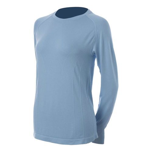 Equinavia Women's Elin Seamless Long Sleeve Top - Forever Blue