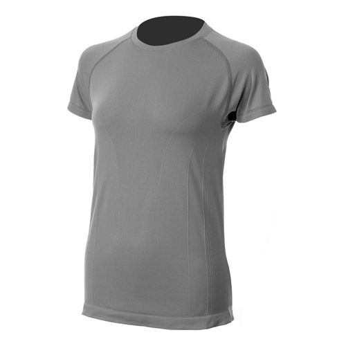 Equinavia Women's Elin Seamless Short Sleeve Top - Steel Grey