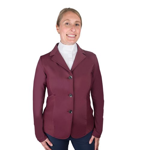 Ovation Women's Hybrid II Show Coat - Deepest Plum