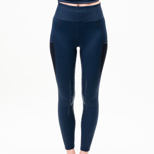 Horseware Women's Formfit Silicon Full Seat Riding Tights - Navy