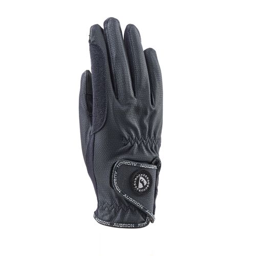 Shires Aubrion Kids' Aachen Riding Gloves - Navy