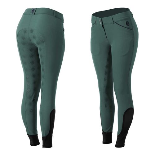 Equinavia Women's Astrid Summer Full Seat Breeches - Midnight Green/Navy