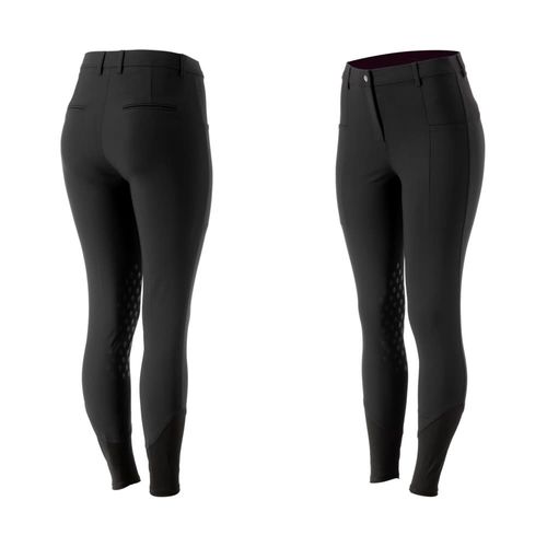 Equinavia Women's Anna Tailored Knee Patch Breeches - Black