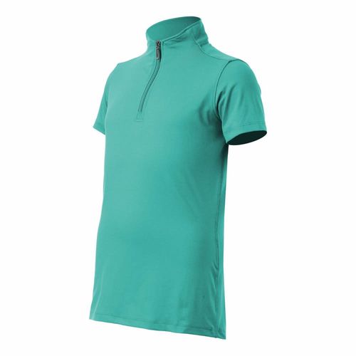 Equinavia Kids' Mari NordicAir Short Sleeve Sun Shirt - Turquoise