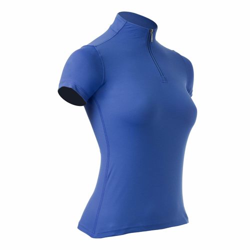 Equinavia Women's Kari NordicAir Short Sleeve Sun Shirt - Dazzling Blue