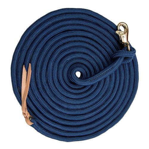 Kensington 25ft Solid Color Clinician Training Lead - Navy w/Goldtone