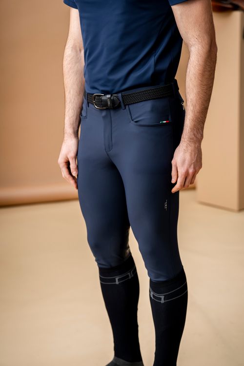 Alessandro Albanese Men's Vico Breeches - Navy