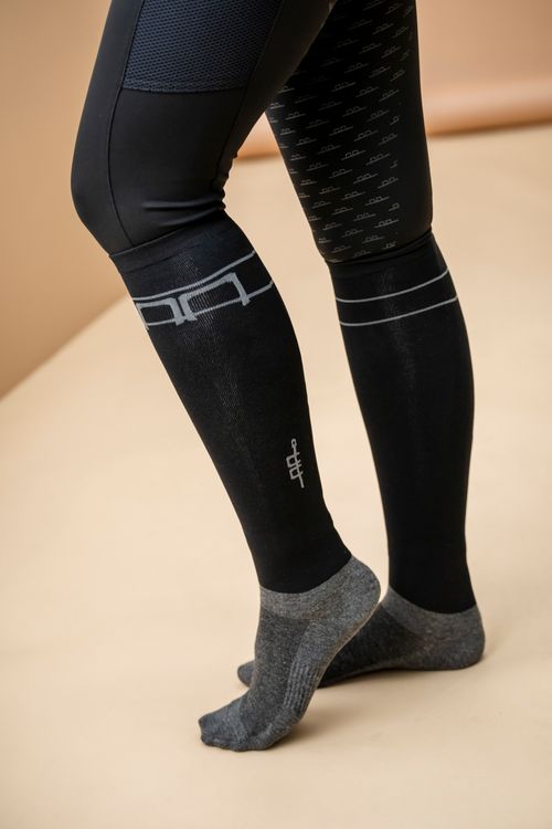 Alessandro Albanese Ardea Boot Socks - Black