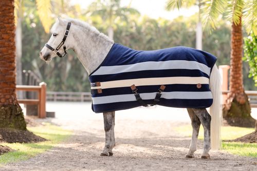 Horseware Newmarket Pony Fleece Cooler - Witney Navy