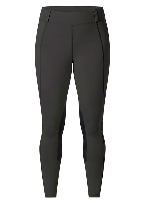 Kerrits Women's Performance Knee Patch Pocket Tights - Steel